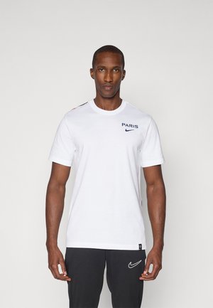 PSG AWAY TEE - Marškinėliai su spaudiniu - white