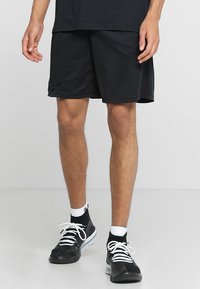 Under Armour - Sporta šorti - black/pitch gray Miniatūras attēls 1