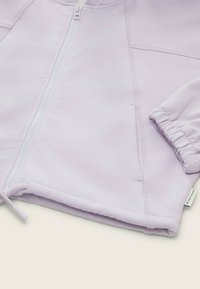 TOM TAILOR CROPPED - Majica s kapuljačom i patentnim zatvaračem - cool lilac