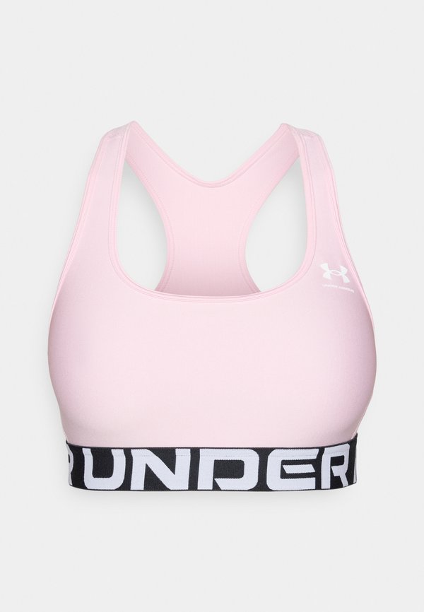 HEATGEAR ARMOUR MID BRANDED - Medium support sports bra3