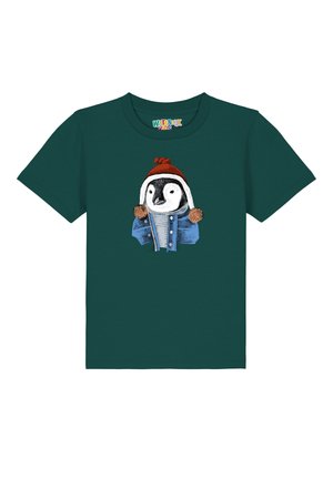 watapparel PINGUIN - T-Shirt print - glazed green