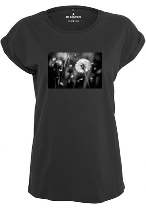 CLASSIC ROLL UP  PUSTEPHO - Print T-shirt - black