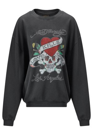 Ed Hardy LOVE KILLS SOWLY - Sweatshirt - black