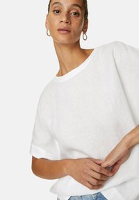 Marks & Spencer PURE LINEN RELAXED - Blusa - white