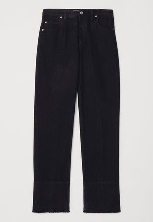 HIGH WAIST - Straight leg jeans - contrast wash