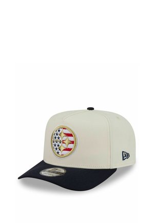New Era, 9FIFTY AFRAME   AMERICA PITTSBURGH STEELERS - Cappellino - beige