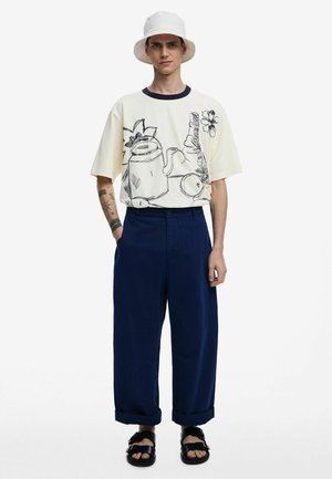 Desigual Pantaloni - blue