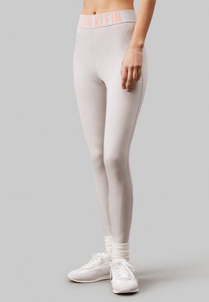 Calvin Klein Performance CALVIN KLEIN PERFORMANCE GYM LEGGINGS - Leggings - light cast