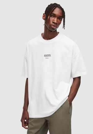 BURMAN SS CREW - T-shirt imprimé - white