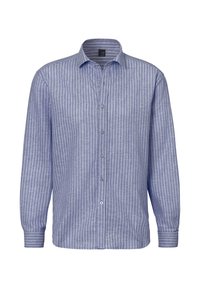 LANGARM - Shirt - blau weiß gestreift