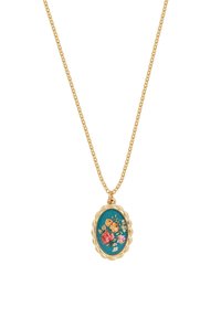 FABLE ENGLAND VINTAGE ROSES FRAMED CHAIN - Collar - gold-coloured