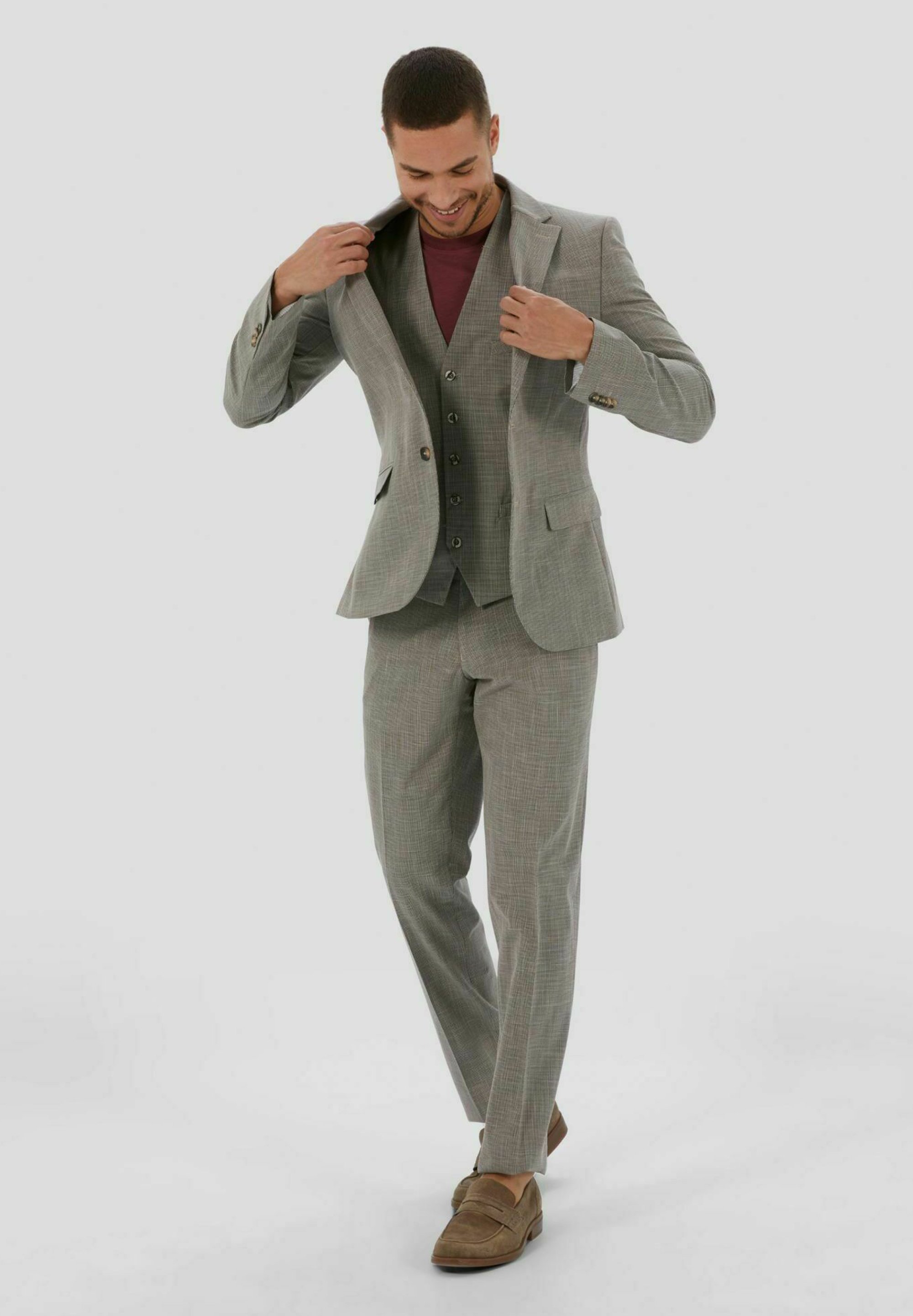 Conbipel SLIM FIT - Completo - beige - Zalando.it