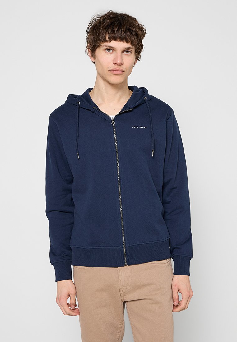Pepe Jeans Sweater met rits blauw Pepe Jeans Sweater met rits blauw
