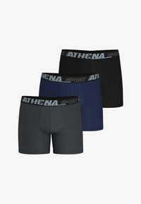 Sélectionné, gris-bleu-noir