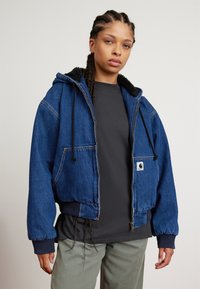 Carhartt WIP - ACTIVE JACKET - Jeansjakke - blue Miniatyrbilde 1