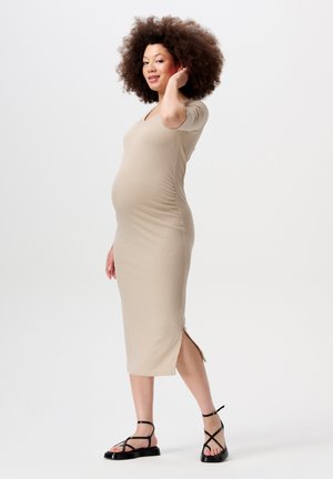 KEIKO - Jumper dress - light sand