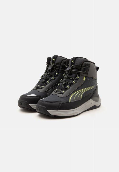 PUMA EVOLVE 2,0 - Winter boots - shadow gray/sunny lime/black — photo 2