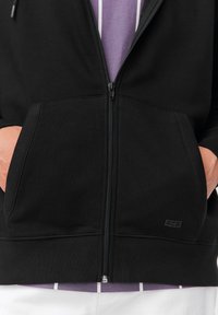 BZB BASIQUE - Sweat zippé - noir