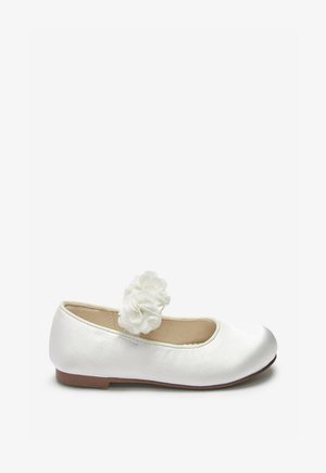WITH STAIN RESISTANT FINISH - Ballerines - white