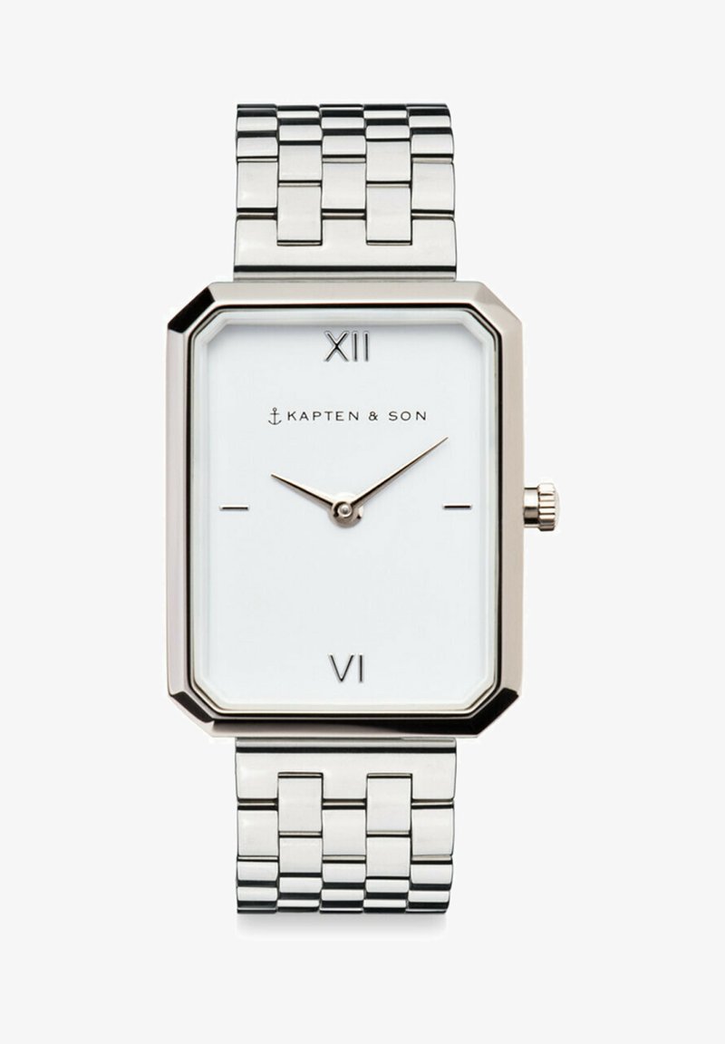 Kapten & Son GRACE - Uhr - silver coloured/white