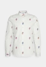 Paul smith white purple tank with corset printed SD554 main image 0