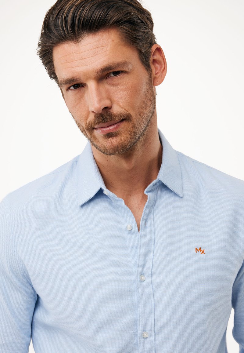 Mavi Uomo Check Shirt Hemd, Celestial Blue Check, S