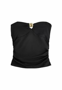 SOFT TOUCH HARWARE BANDEAU - Felső - black