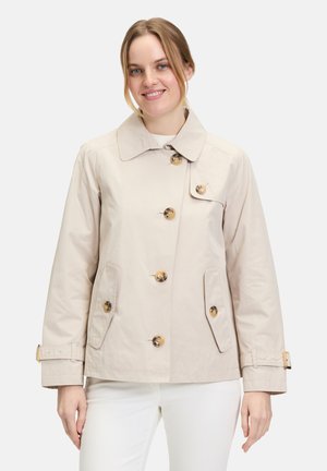 MIT KRAGEN - Leichte Jacke - beige