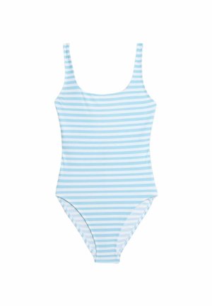 SCOOP NECK  - Badedragt - light blue mix