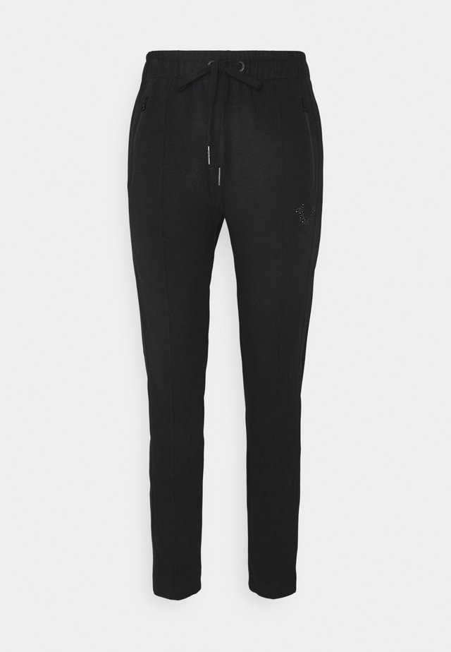PANT TAPERED HORSESHOE - Spodnie treningowe - black