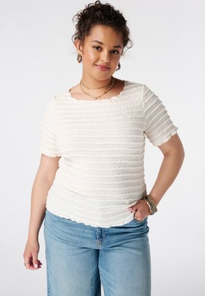 MS Mode, MS MODE TOP NOT TRANSLATED - Blouse - off-white