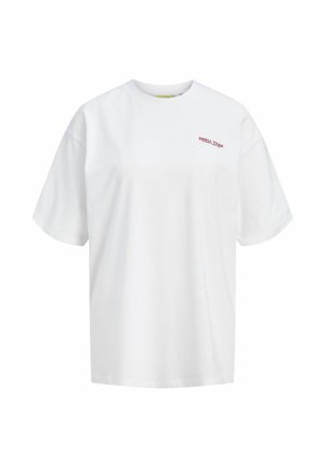 JJXX, JXMILLOW LOOSE SS TEE JRS SP326 - Tricou cu imprimeu - bright white