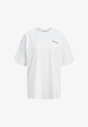 JJXX, JXMILLOW LOOSE SS TEE JRS SP326 - Tricou cu imprimeu - bright white