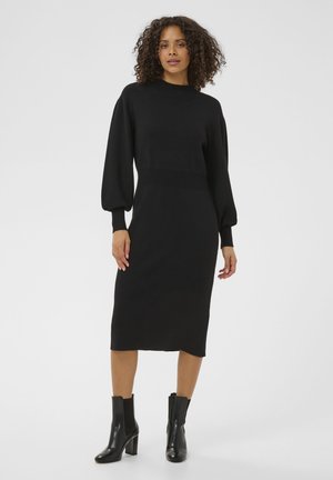 MARINA - Džemperkleita - black deep