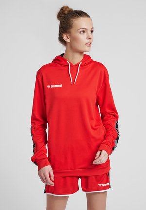 Hummel HMLAUTHENTIC  - Hoodie - true red