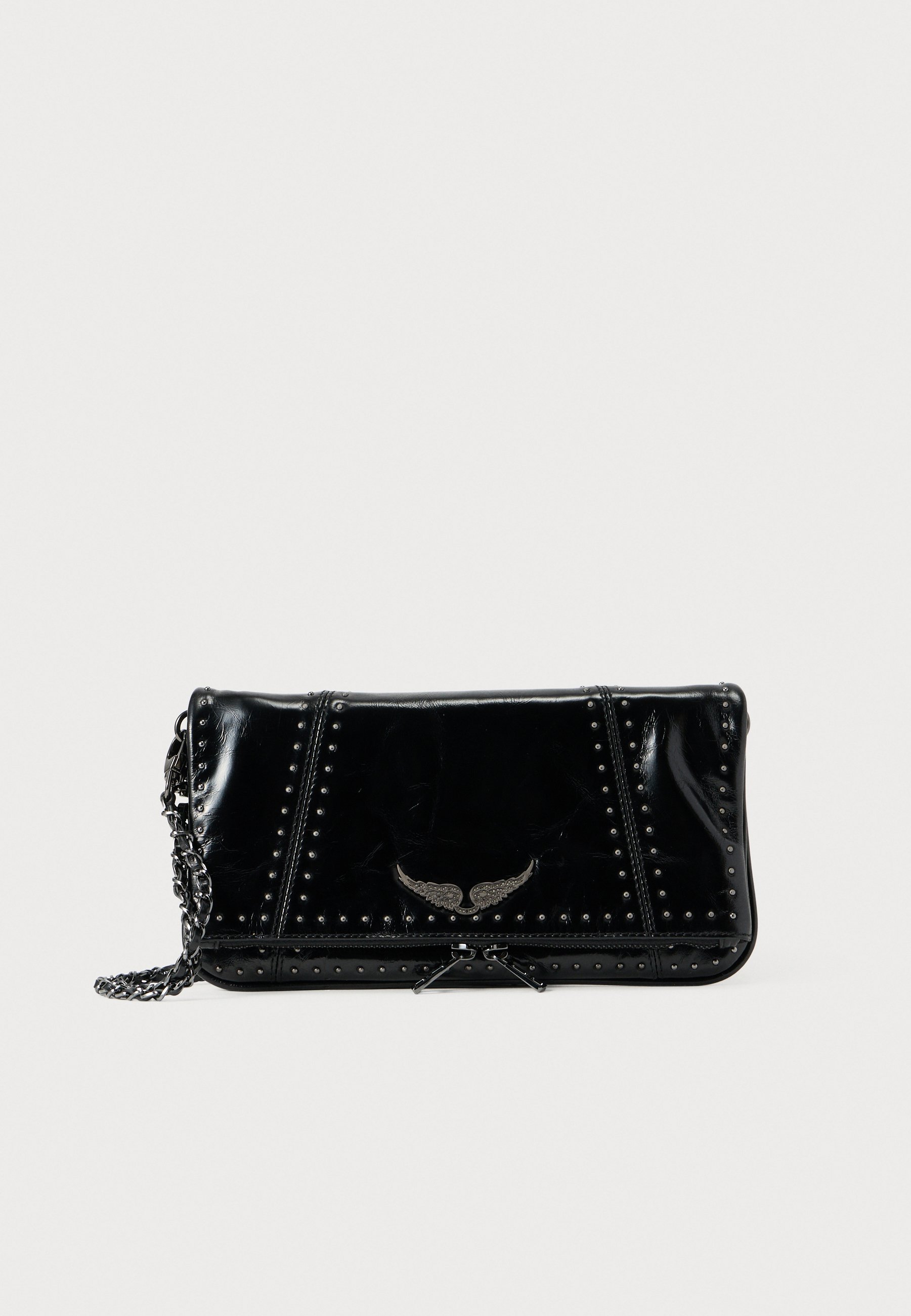 Zadig & Voltaire ROCK VINTAGE STUDS - Handbag - black - Zalando.co.uk