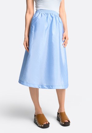 Rich & Royal A-lijn rok - cotton blue