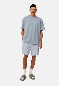 Kubota STATEMENT - T-shirt imprimé - light blue
