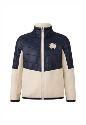 Veste mi-saison - creme navy blau