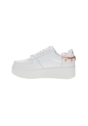 REMEMBER - Matalavartiset tennarit - white gold