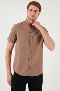 Buratti SHORT SLEEVE - Ing - dark brown