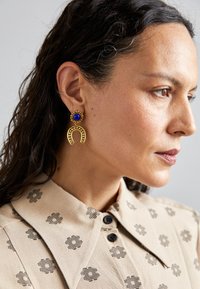 LAODICE EARRING - Naušnice - gold-coloured/blue