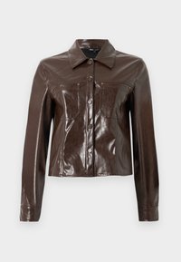 ONLOFELIA JACKET - Giacca in similpelle - chocolate torte