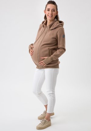 POLA 5 IN 1 FRONT BACK BABYCARRY - Sweatjacke - latte