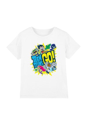 Warner Brothers, TEEN TITANS GO/GOUNISEX - Print T-shirt - white