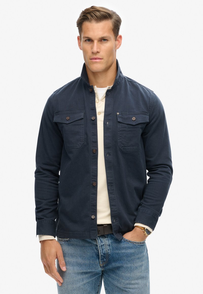 Superdry & Co MERCHANT - Chaqueta fina - eclipse navy