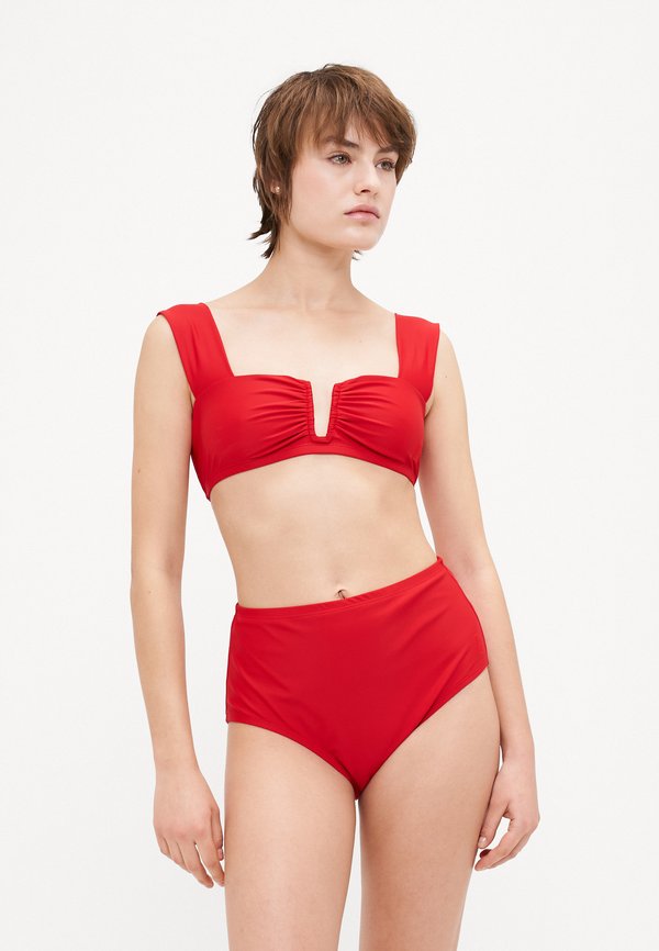 BELIRA  - Bikini top - dark chilli2