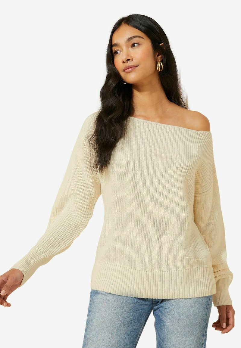 Friends Like These OFF THE SHOULDER - Pulover - neutral