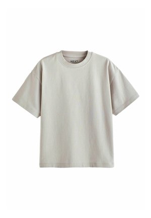 Next OVERSIZED SHORT SLEEVE  - T-shirt basique - pale grey