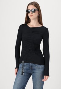 Karl Lagerfeld Jeans Top dugih rukava - black